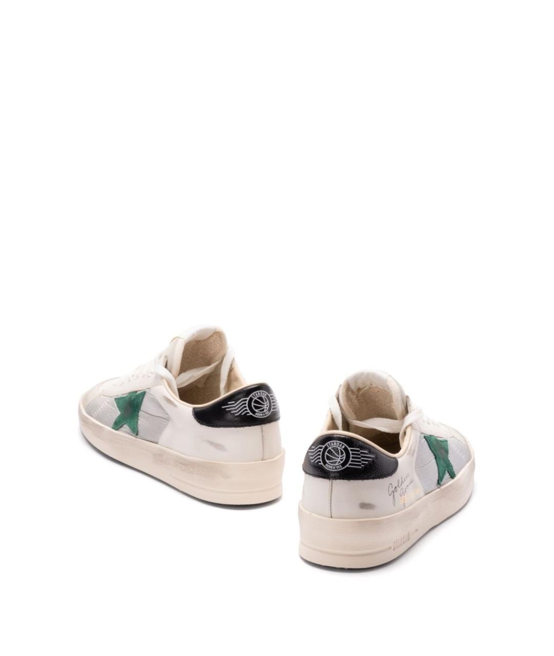 GOLDEN GOOSE DELUXE BRAND Мульти кожаные низкие кроссовки / кеды, фото 4