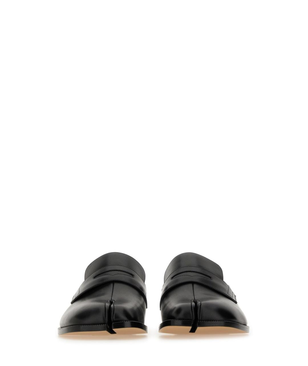 MAISON MARGIELA Черные кожаные лоферы, фото 4