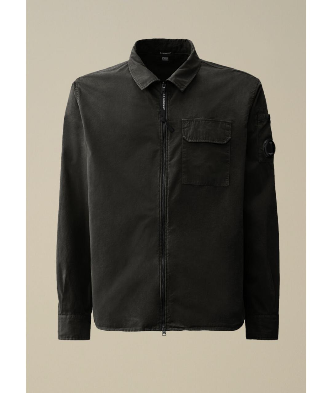 CP COMPANY Черная хлопковая куртка, фото 6
