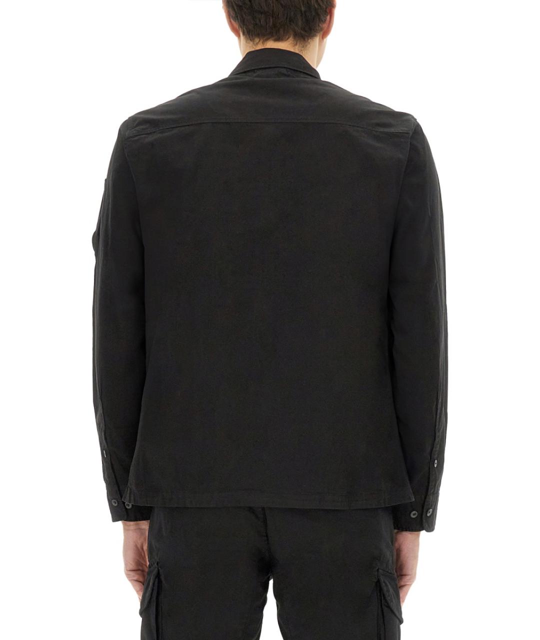 CP COMPANY Черная хлопковая куртка, фото 4