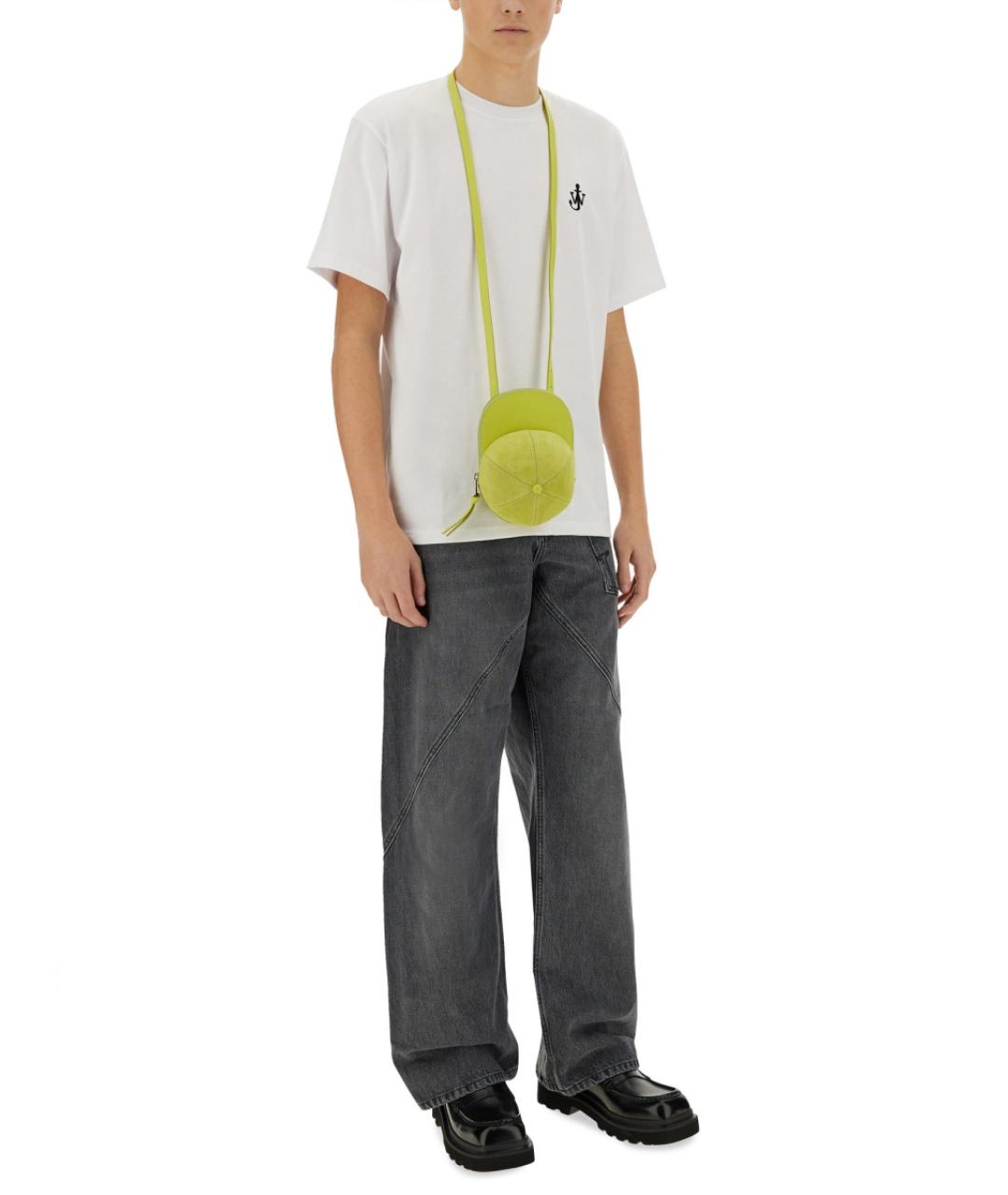 J.W.ANDERSON Белая хлопковая футболка, фото 3