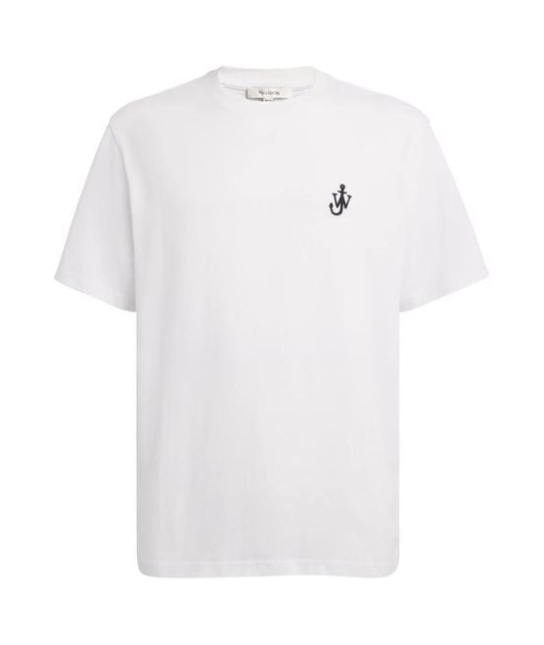J.W.ANDERSON Белая хлопковая футболка, фото 1