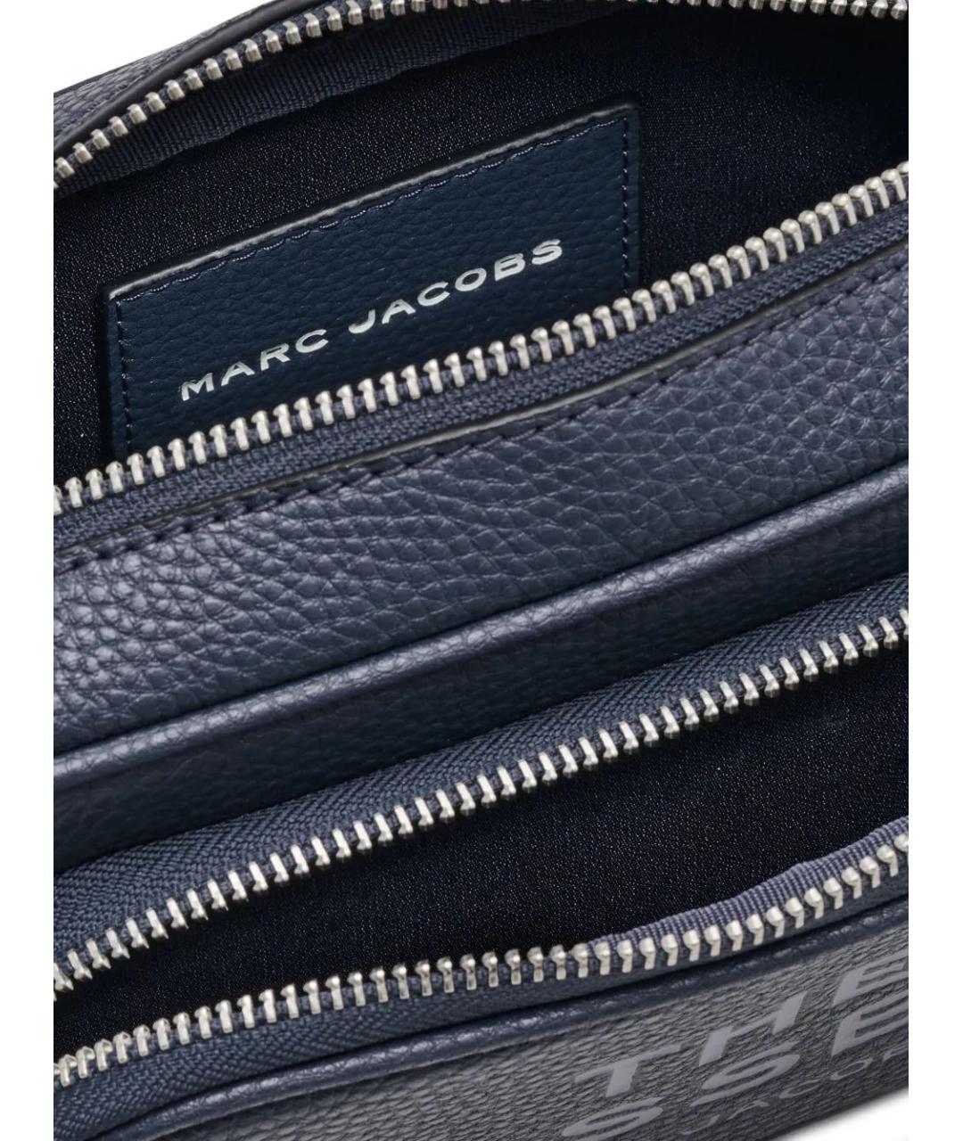 MARC JACOBS Синяя кожаная сумка через плечо, фото 2