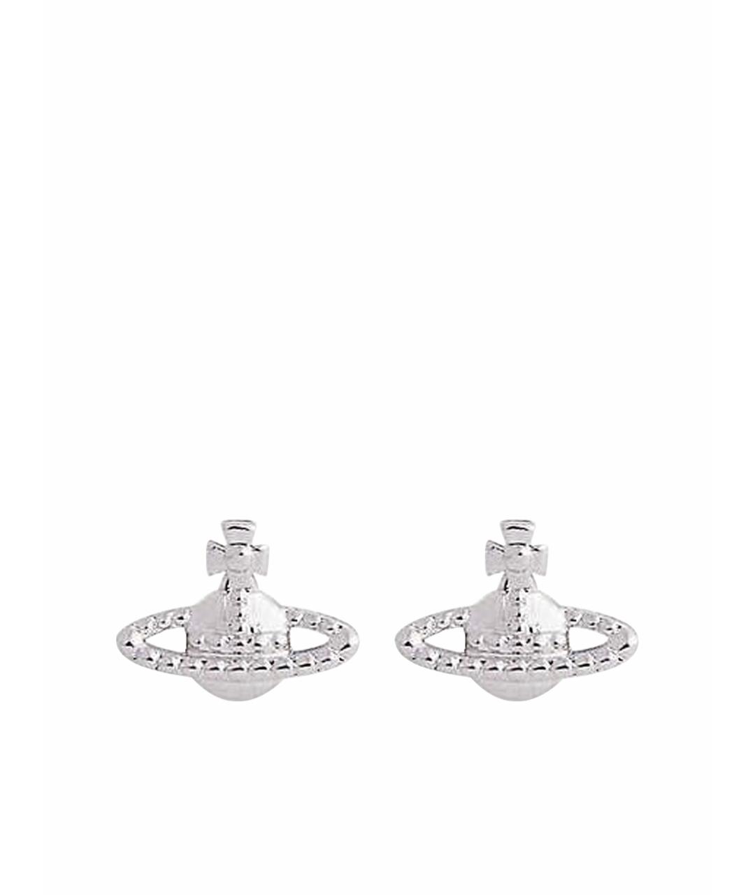 VIVIENNE WESTWOOD Серебряные латунные серьги, фото 1