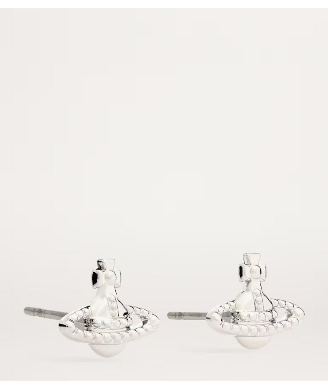 VIVIENNE WESTWOOD Серебряные латунные серьги, фото 3