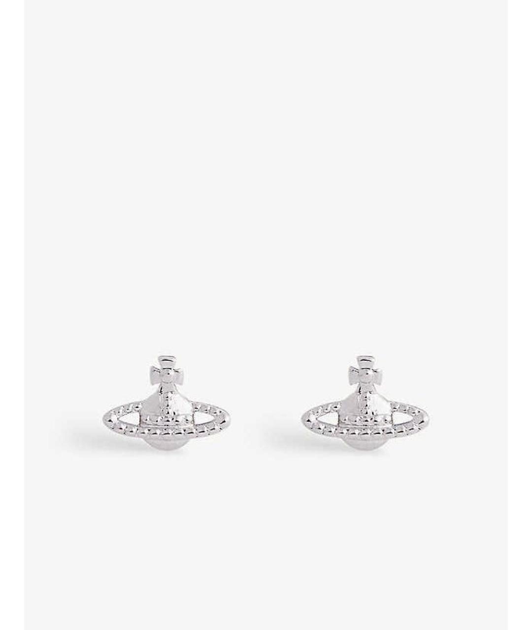 VIVIENNE WESTWOOD Серебряные латунные серьги, фото 8