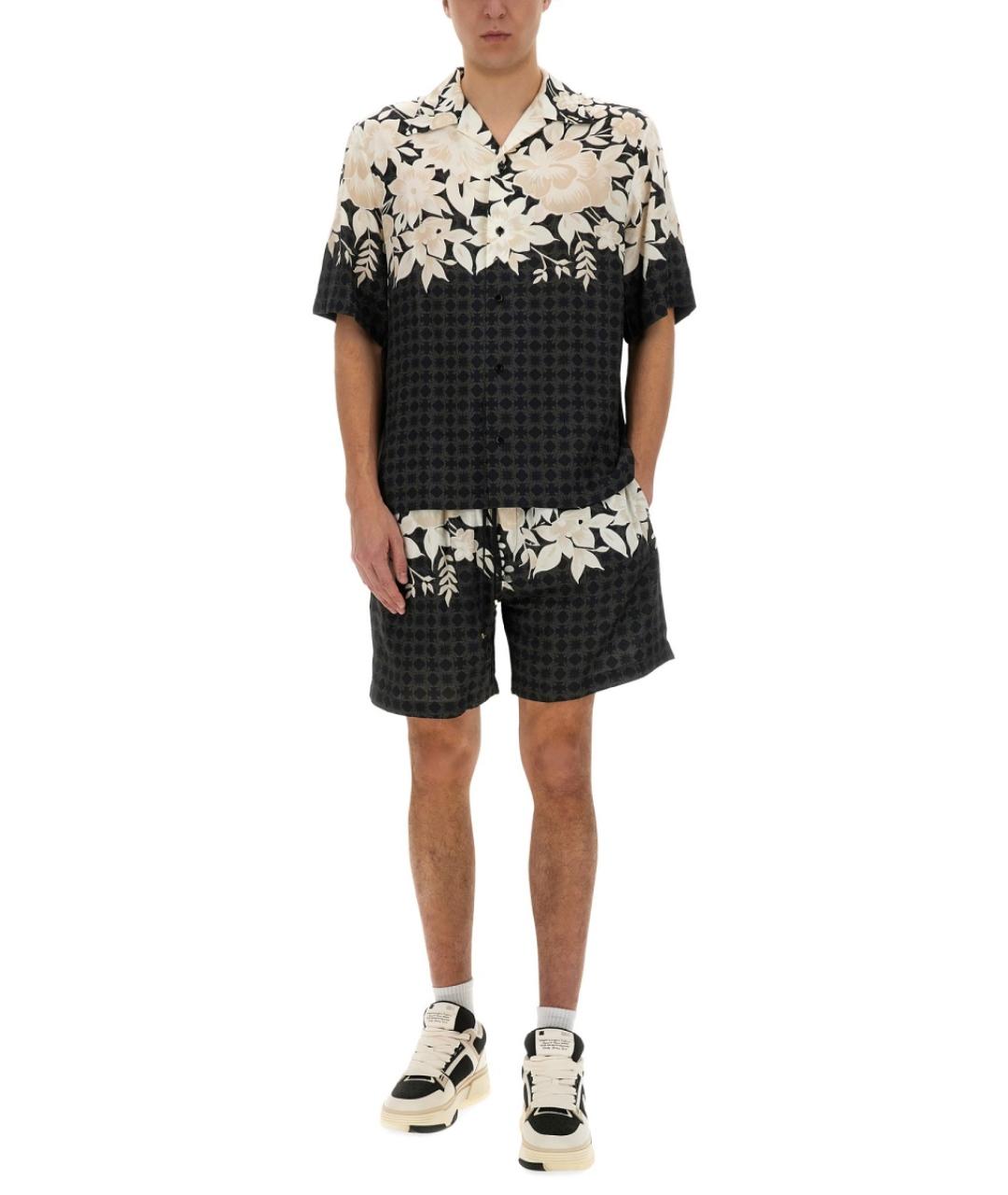 AMIRI Черные вискозные шорты, фото 3