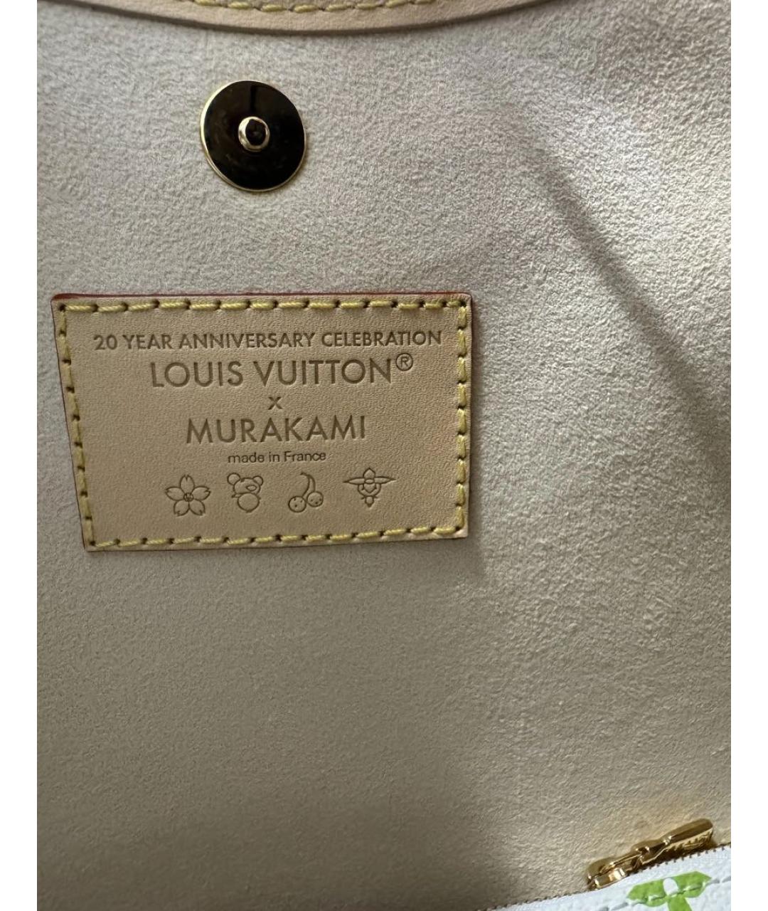 LOUIS VUITTON Белая сумка тоут, фото 8