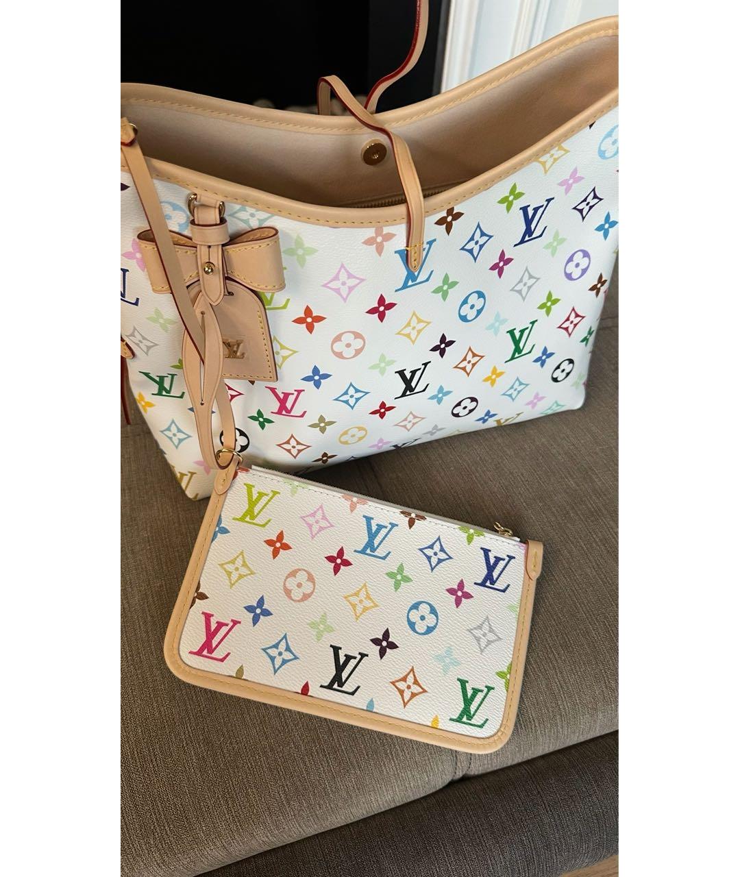 LOUIS VUITTON バッグ LOUIS VUITTON Белая сумка тоут Carry All для женщин – купить