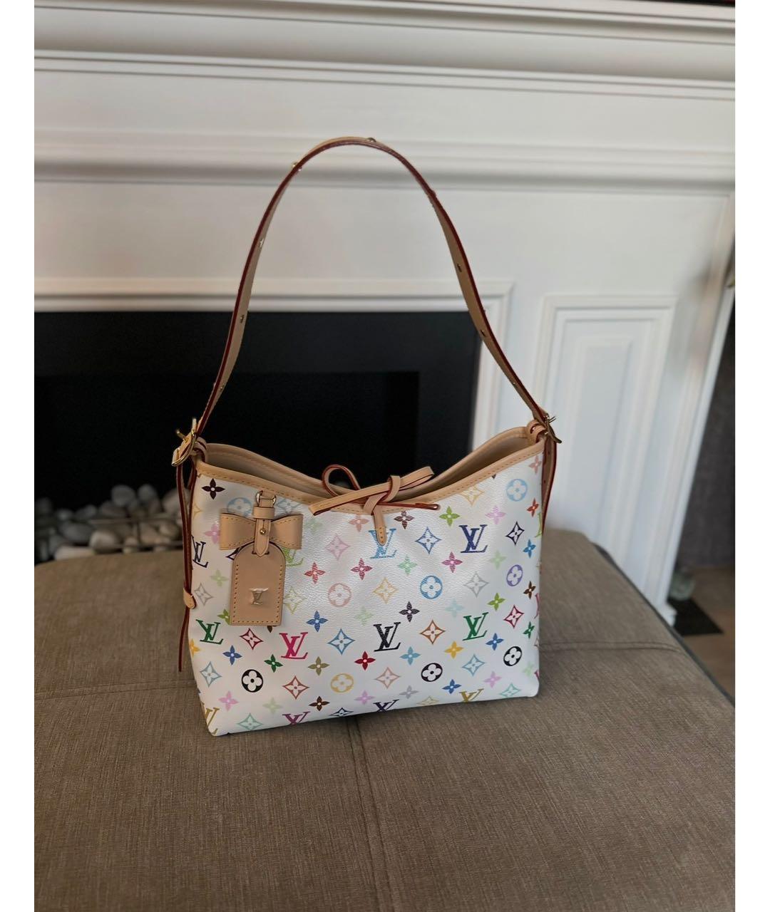 LOUIS VUITTON Белая сумка тоут, фото 2