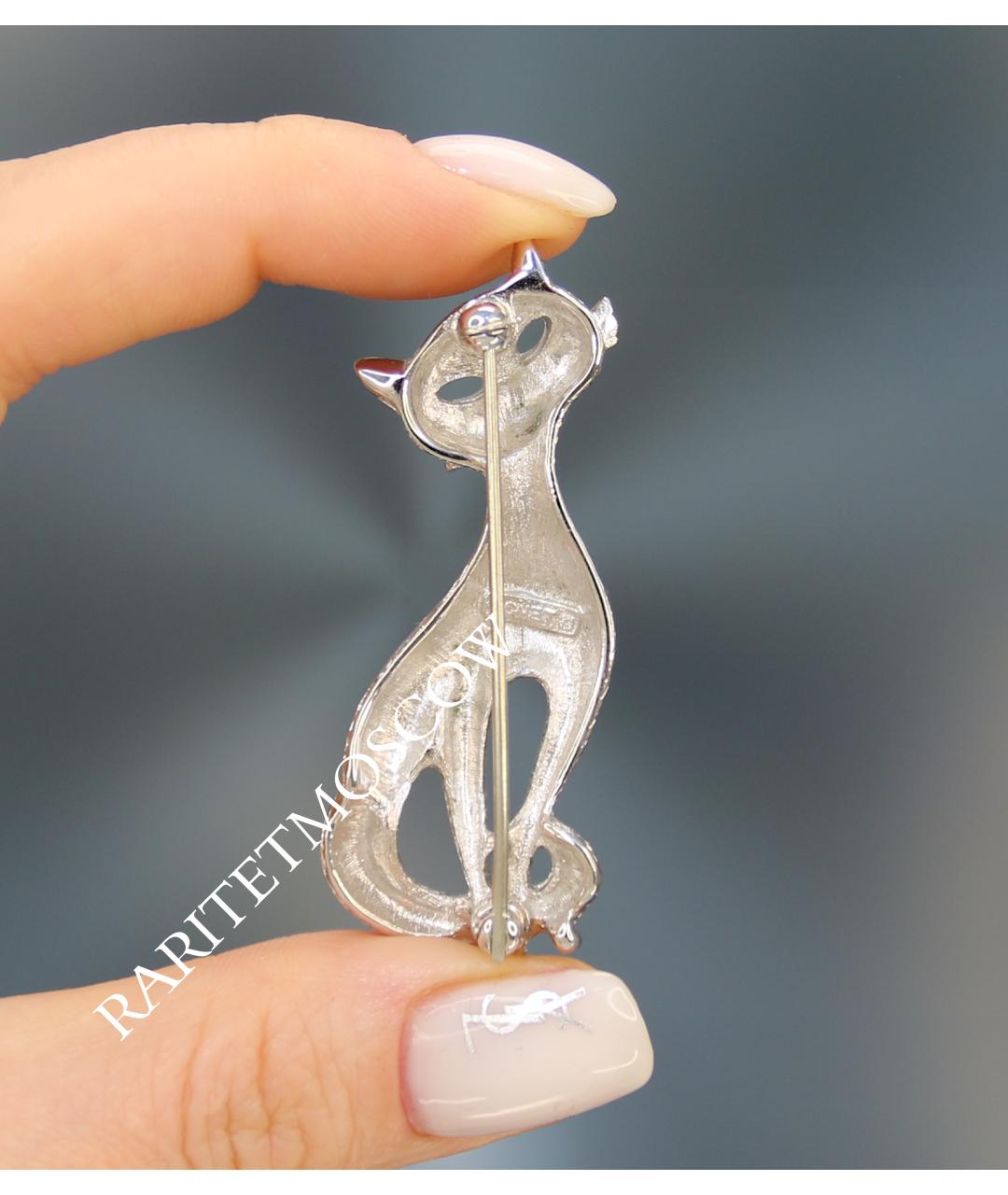 MONET Серебряная с серебряным покрытием булавка / брошь, фото 7