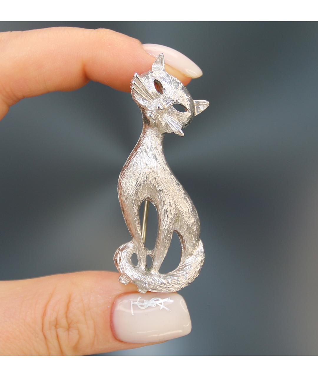 MONET Серебряная с серебряным покрытием булавка / брошь, фото 6