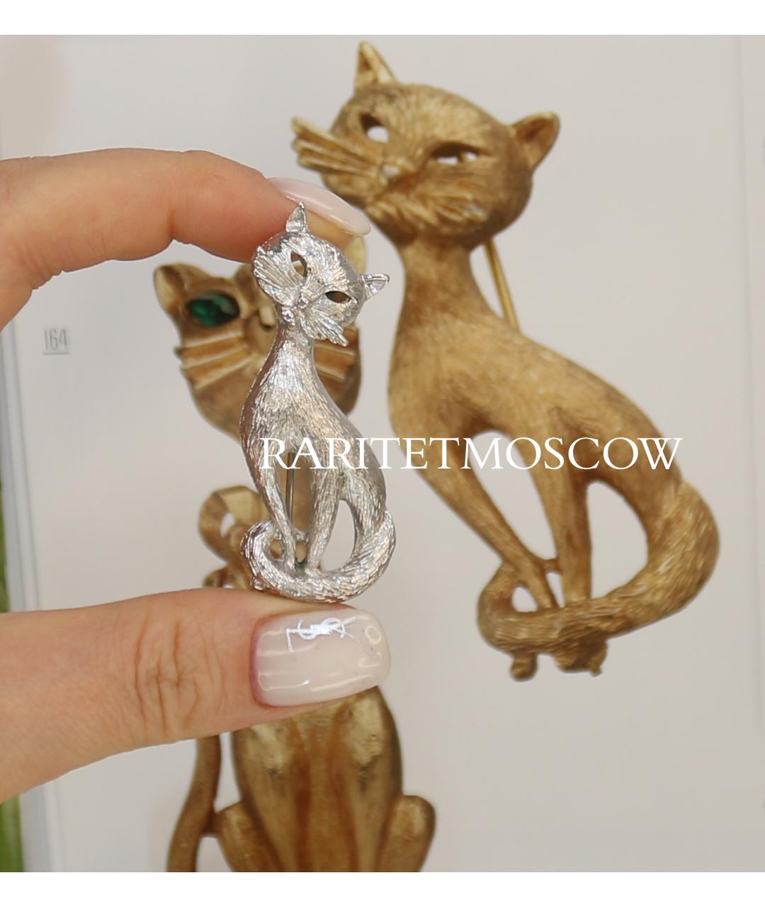 MONET Серебряная с серебряным покрытием булавка / брошь, фото 9