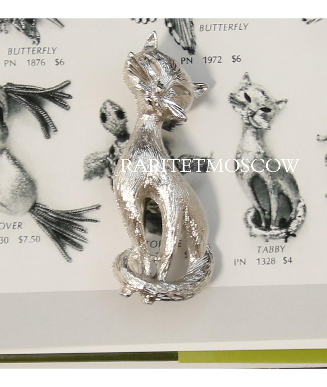 MONET Серебряная с серебряным покрытием булавка / брошь, фото 8