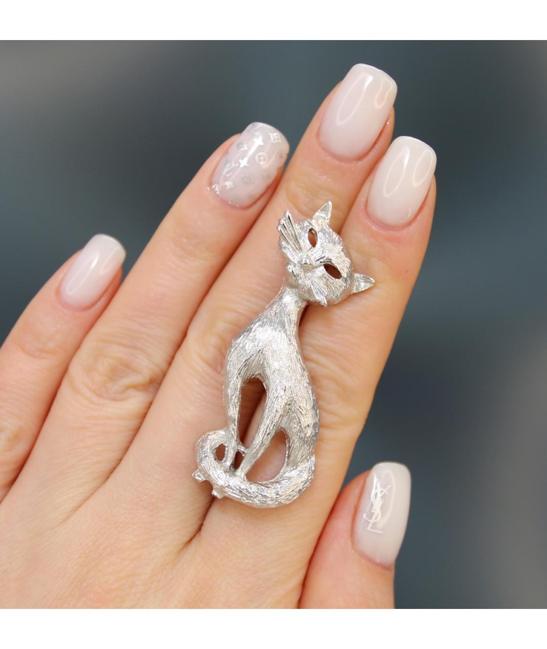 MONET Серебряная с серебряным покрытием булавка / брошь, фото 5