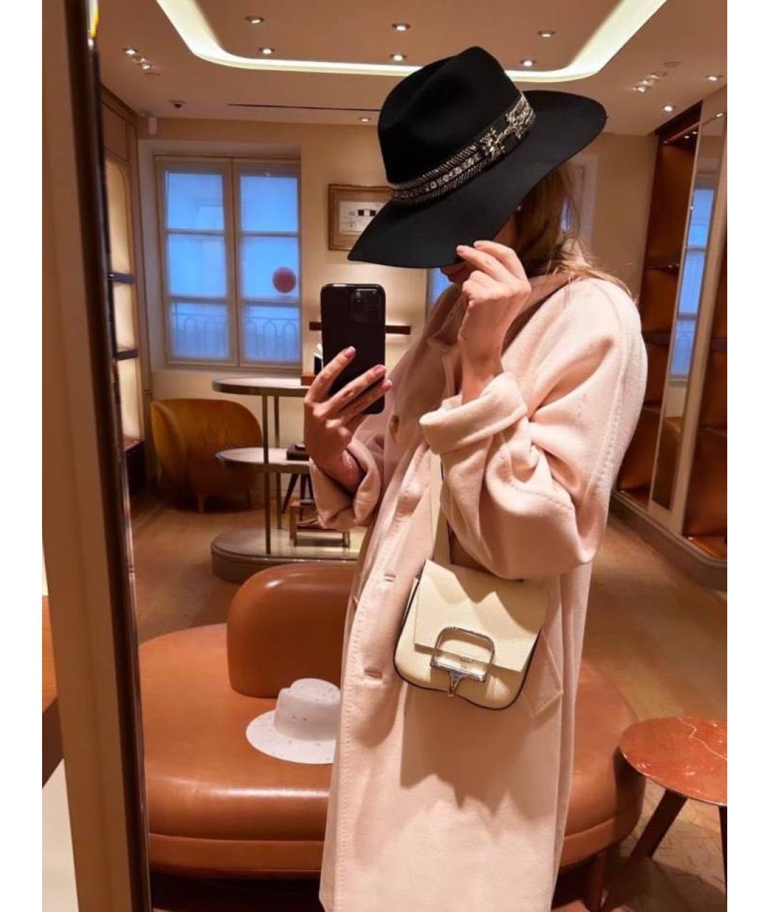 HERMES Белая кожаная сумка через плечо, фото 4