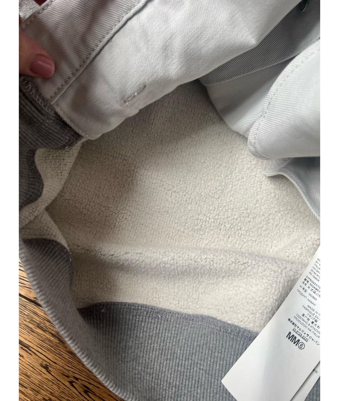 MM6 MAISON MARGIELA Серая куртка, фото 4