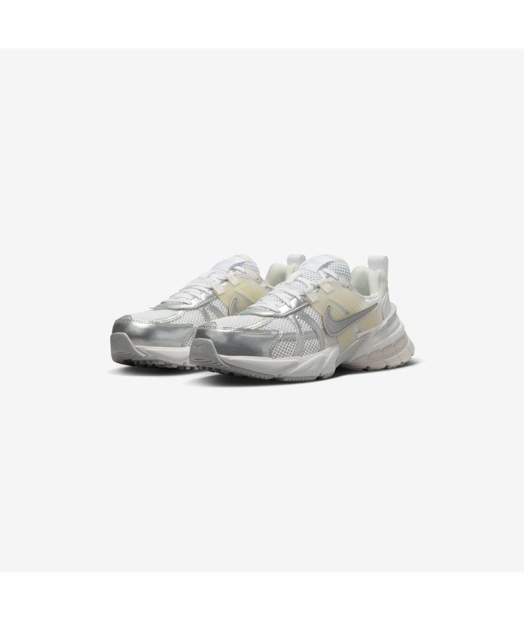 NIKE Белые текстильные кроссовки, фото 2