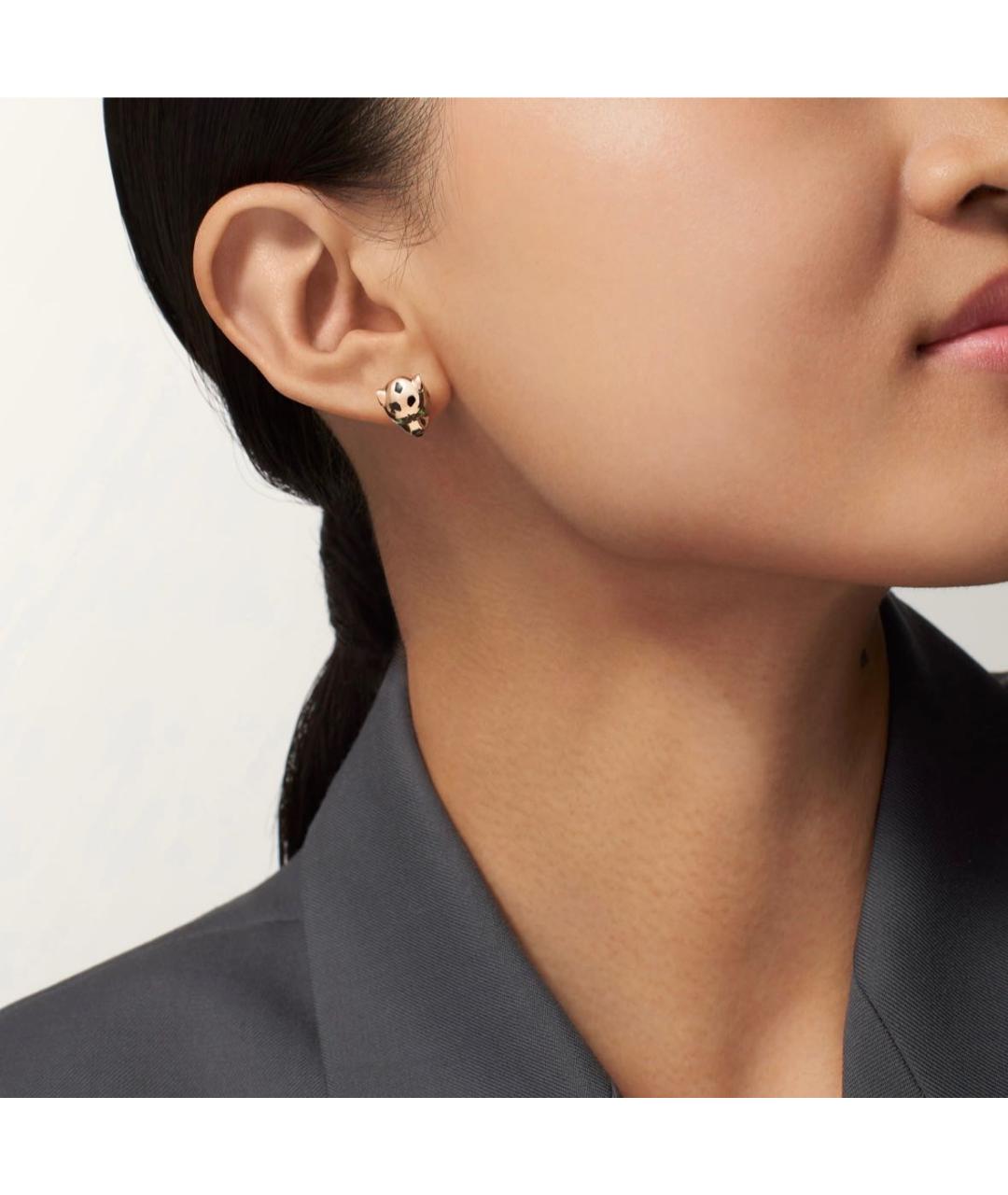 CARTIER Золотые серьги из розового золота, фото 5