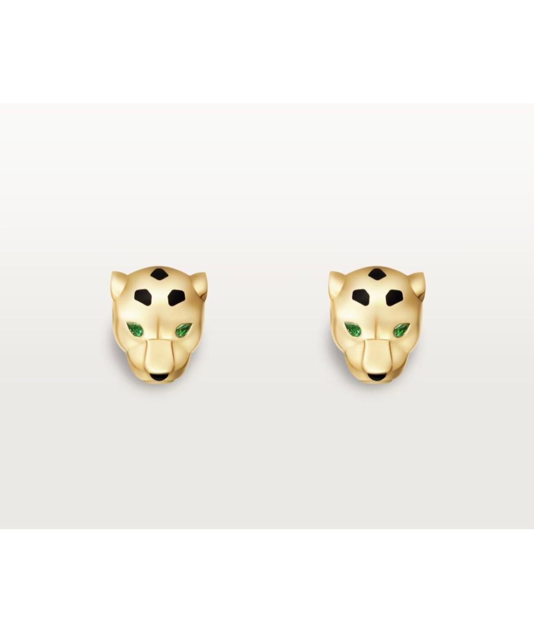 CARTIER Золотые серьги из желтого золота, фото 6