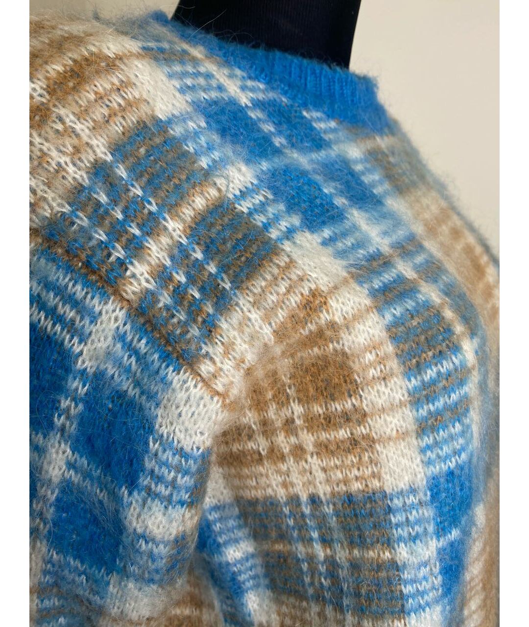 SANDRO Голубой джемпер / свитер, фото 3