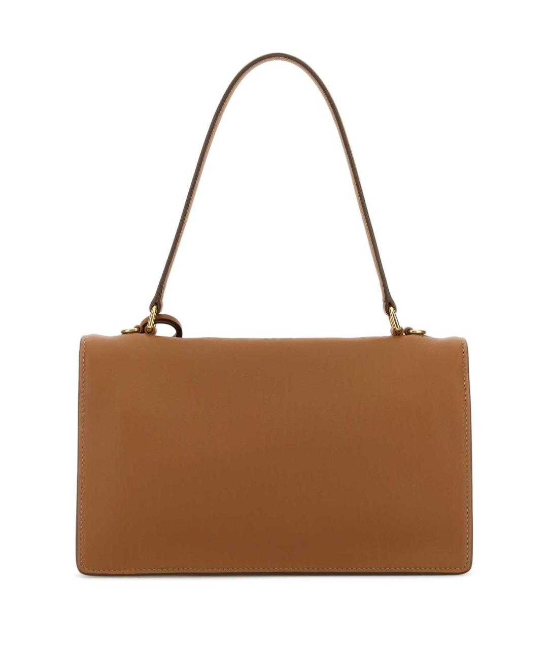 PRADA Коричневая кожаная сумка через плечо, фото 3