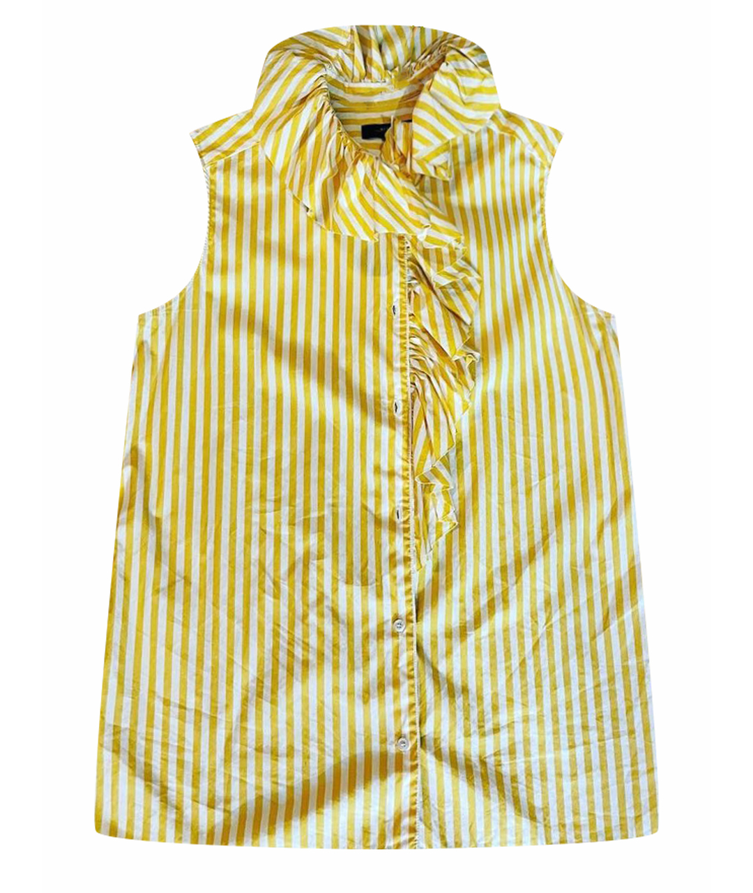 WEEKEND MAX MARA Желтая хлопковая рубашка, фото 1