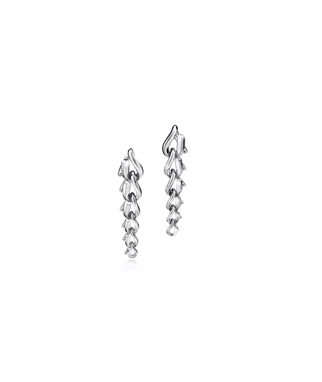 TIFFANY&CO Серебряные серебряные серьги, фото 2
