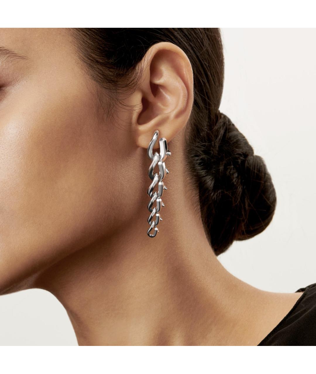 TIFFANY&CO Серебряные серебряные серьги, фото 5