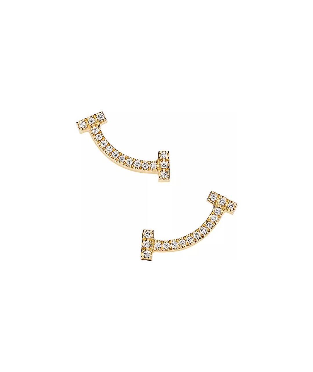 TIFFANY&CO Золотые серьги из желтого золота, фото 1