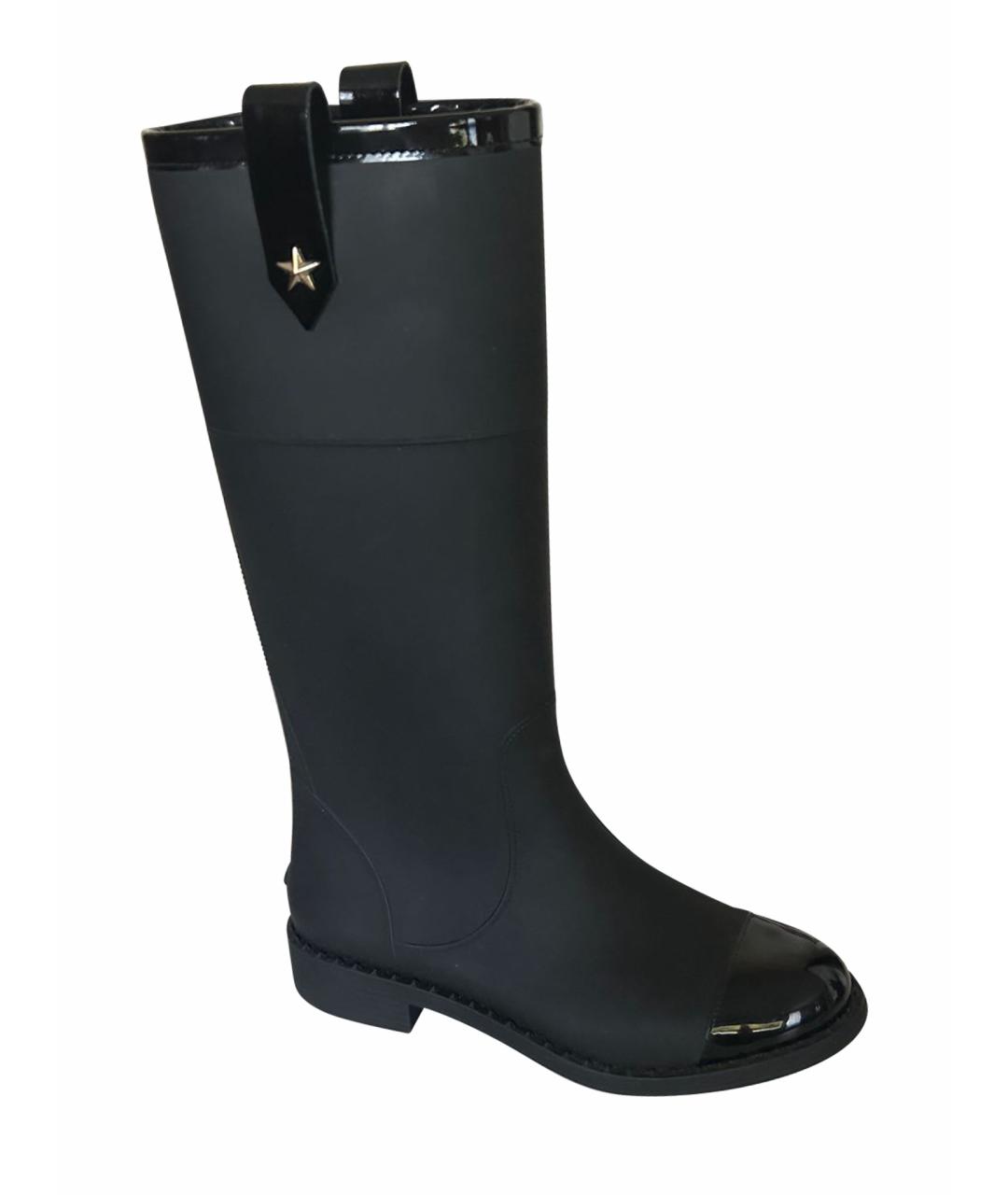JIMMY CHOO Черные сапоги, фото 1