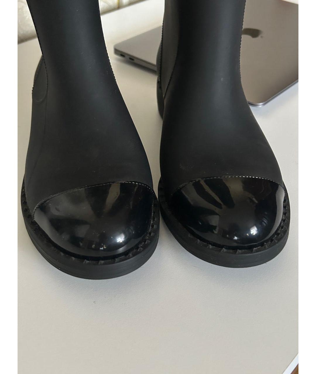 JIMMY CHOO Черные сапоги, фото 3