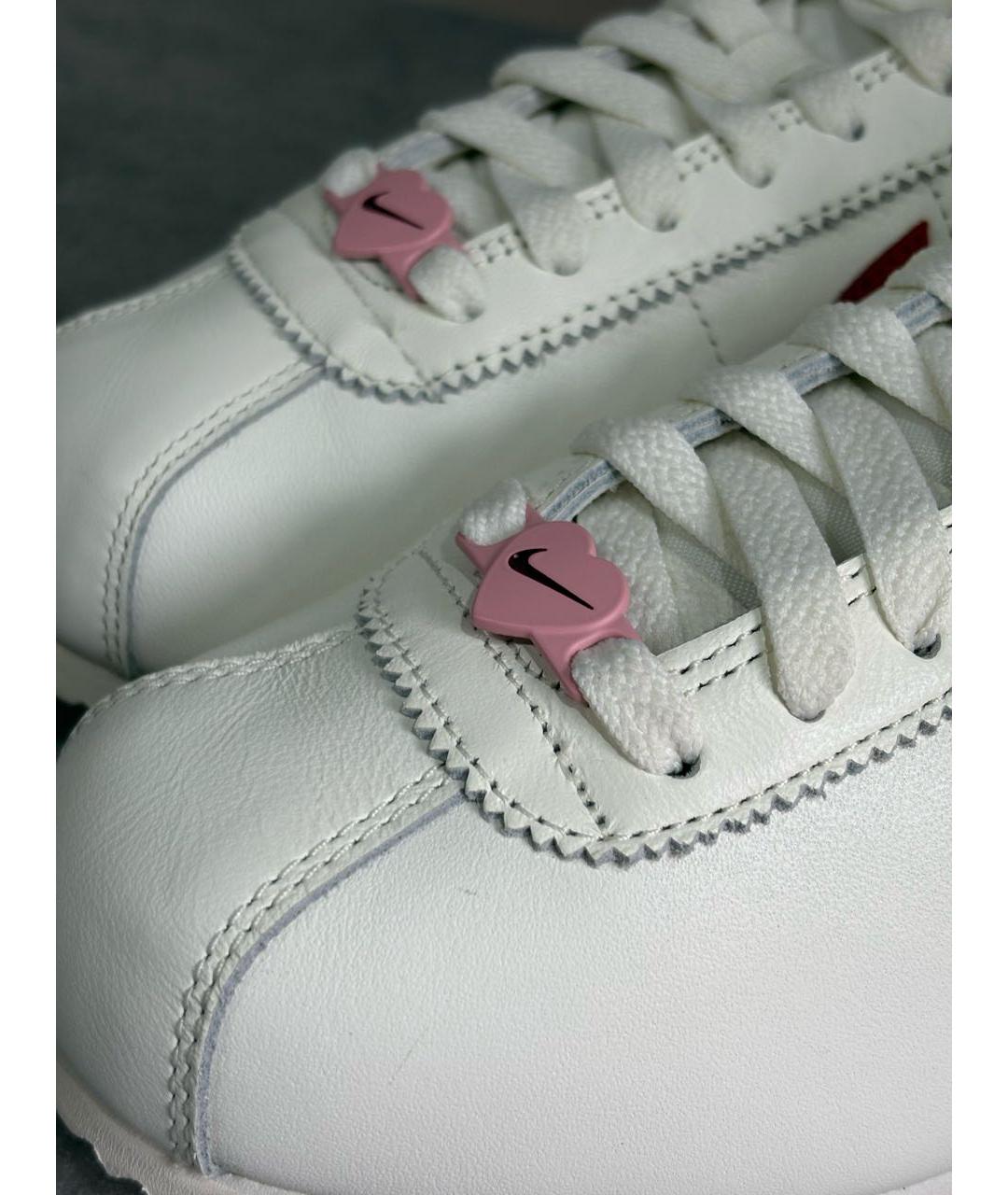 NIKE Розовые кожаные кеды, фото 5