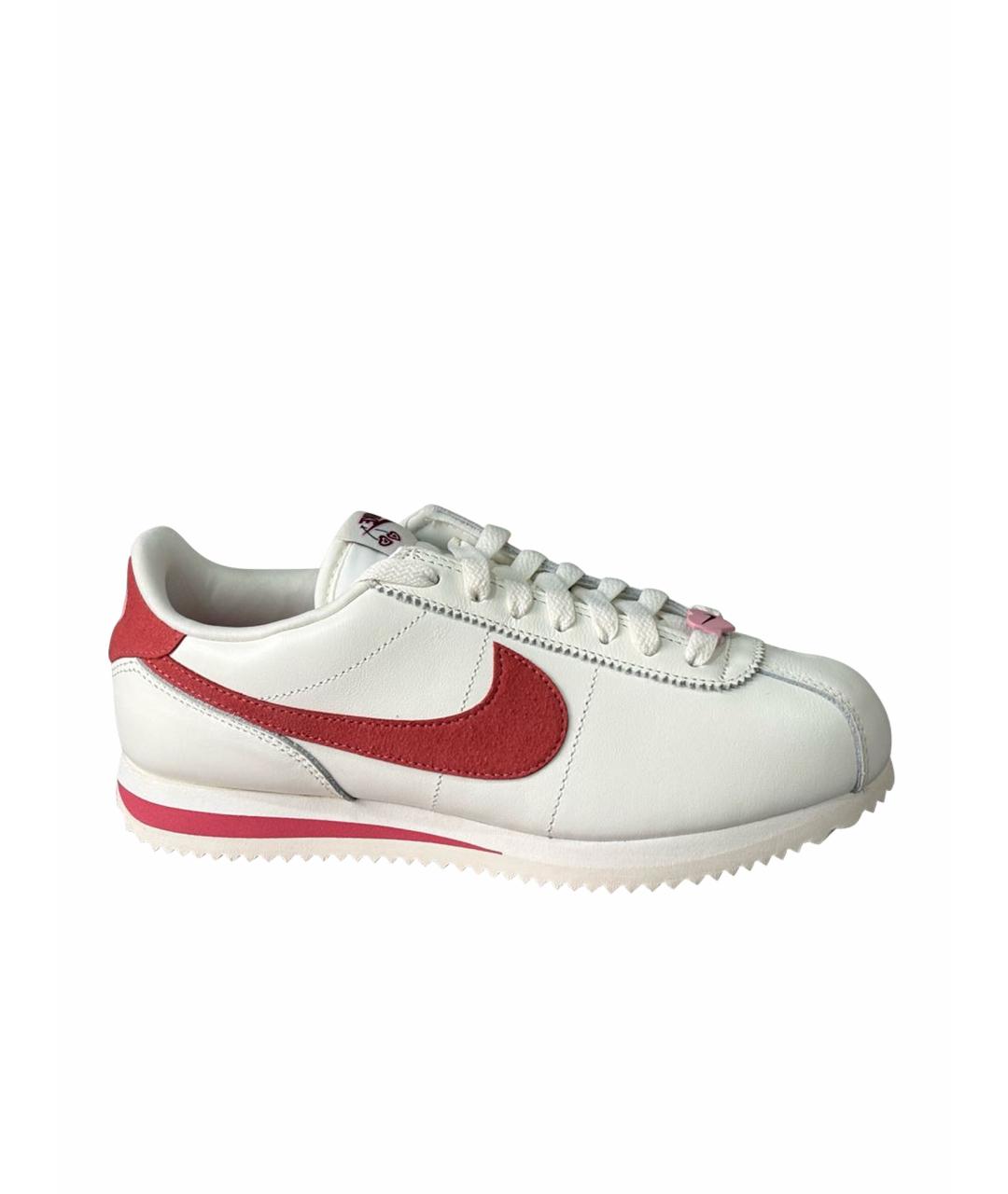 NIKE Розовые кожаные кеды, фото 1