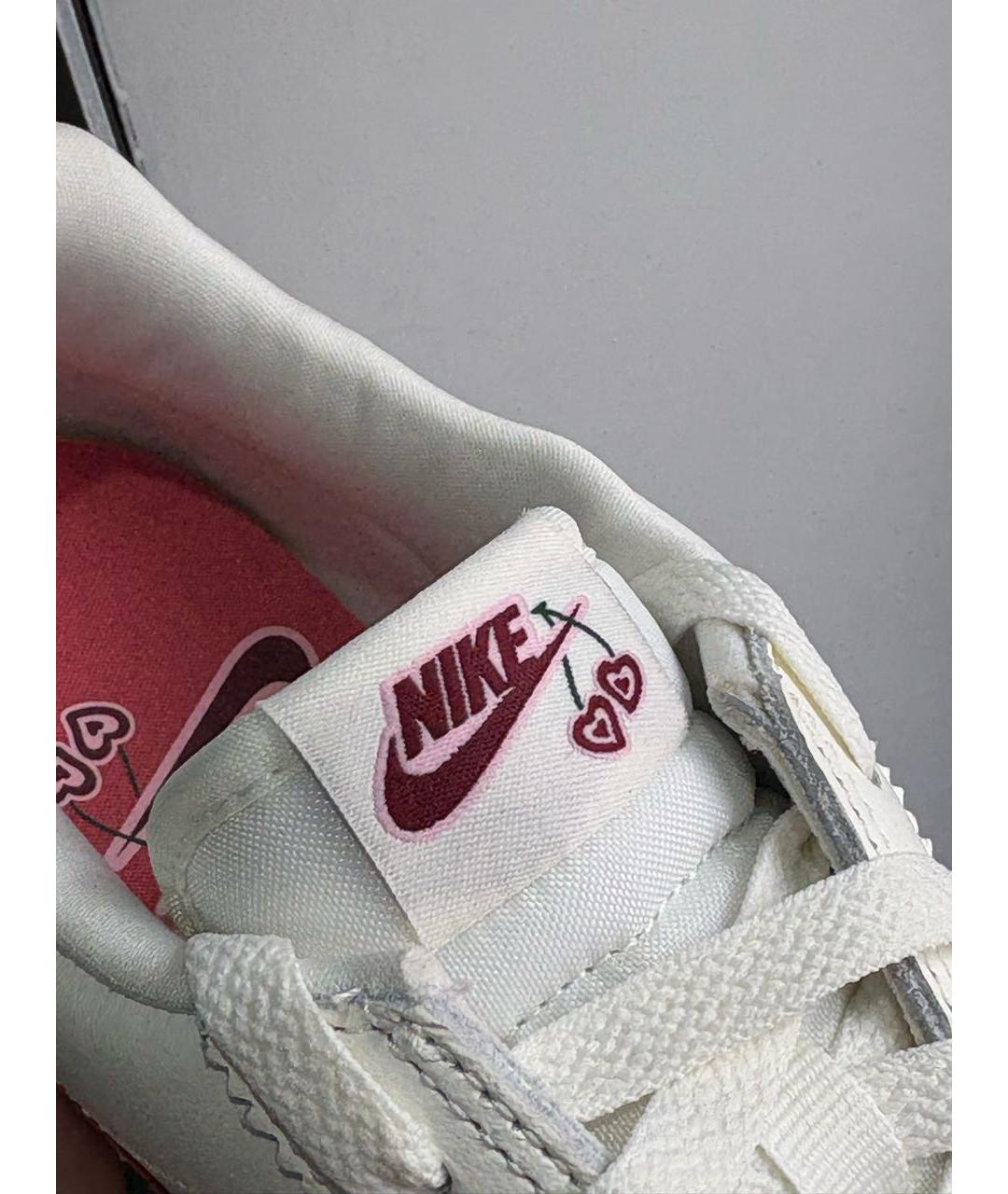 NIKE Розовые кожаные кеды, фото 6
