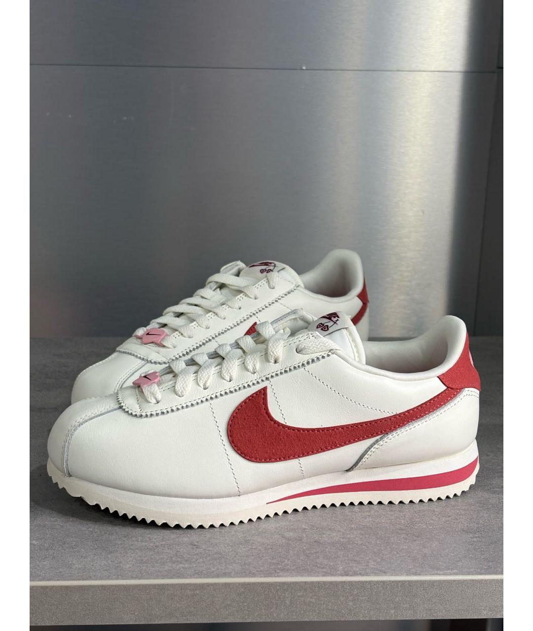 NIKE Розовые кожаные кеды, фото 8