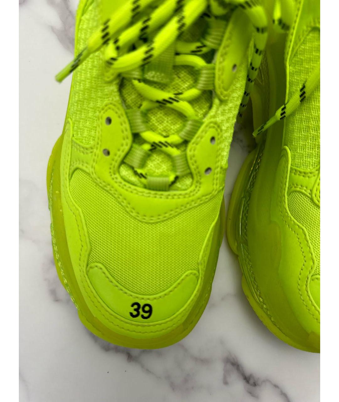 BALENCIAGA Зеленые кроссовки, фото 7
