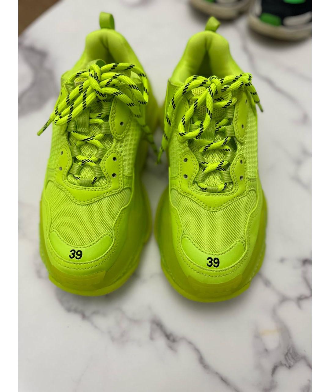 BALENCIAGA Зеленые кроссовки, фото 8