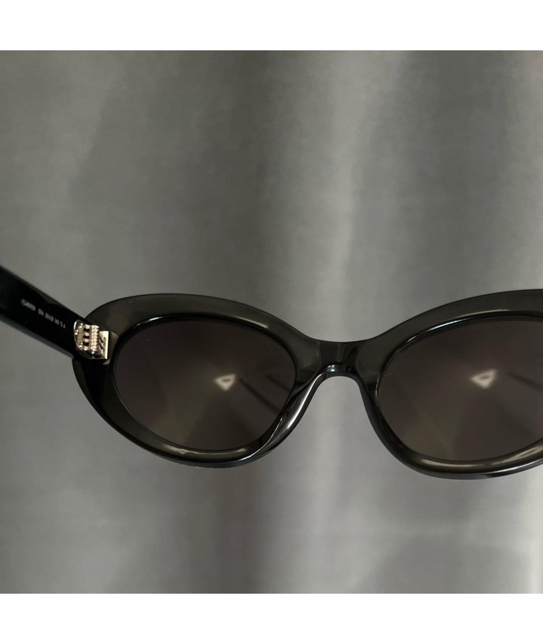 CELINE Черные пластиковые солнцезащитные очки, фото 7