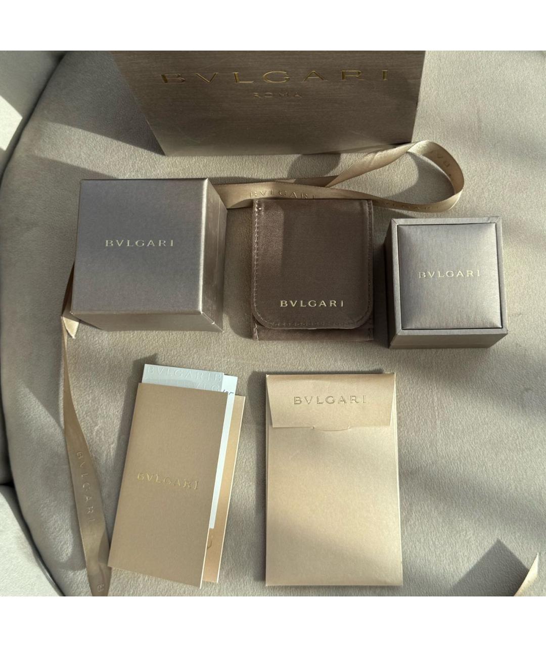 BVLGARI Кольцо из белого золота, фото 7