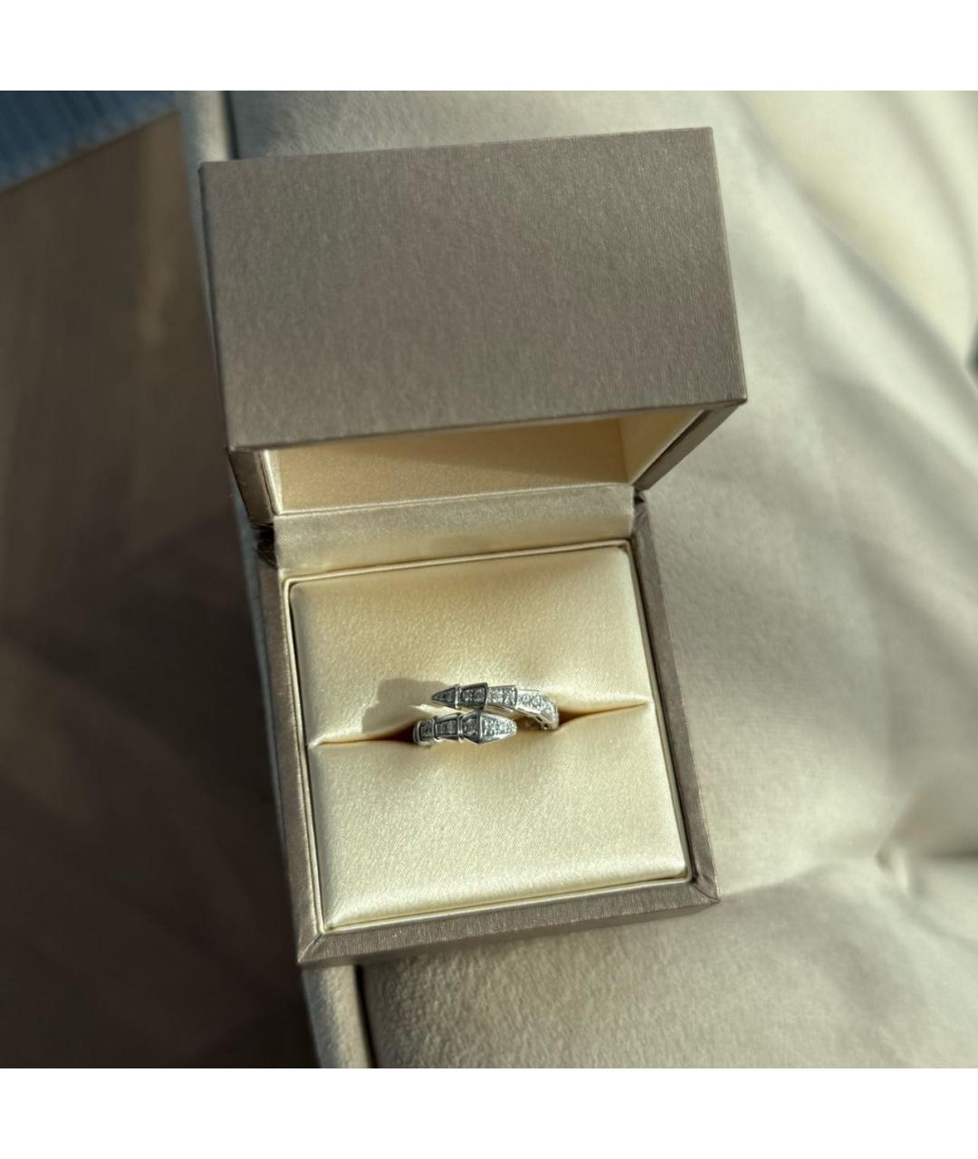 BVLGARI Кольцо из белого золота, фото 2