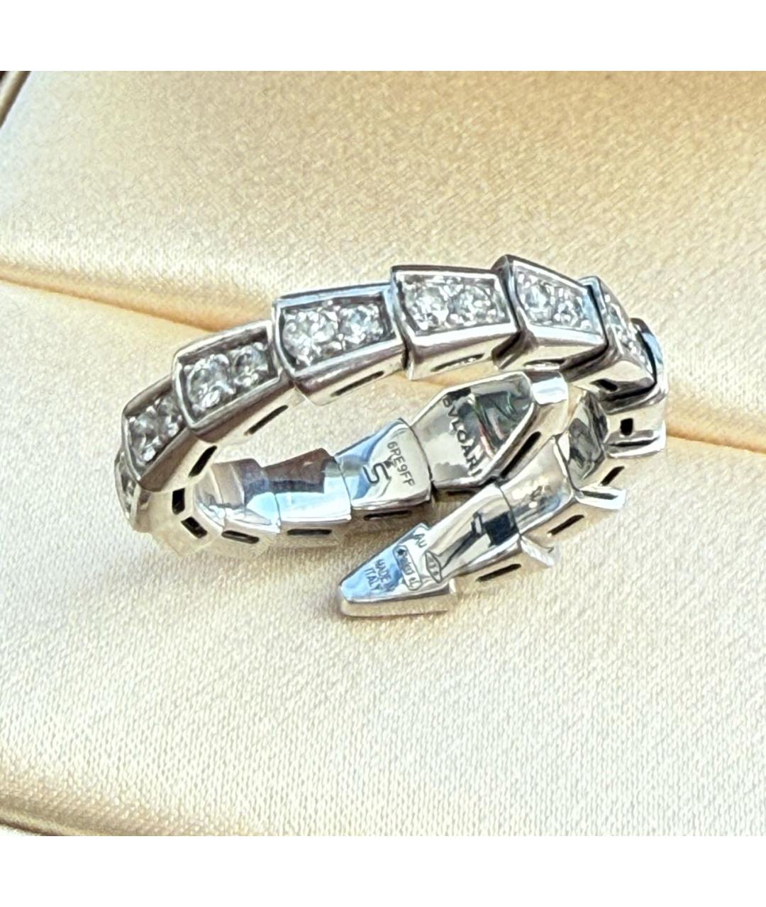 BVLGARI Кольцо из белого золота, фото 5