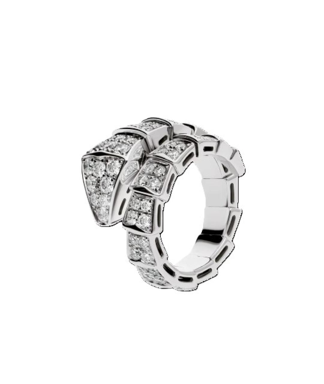 BVLGARI Кольцо из белого золота, фото 1