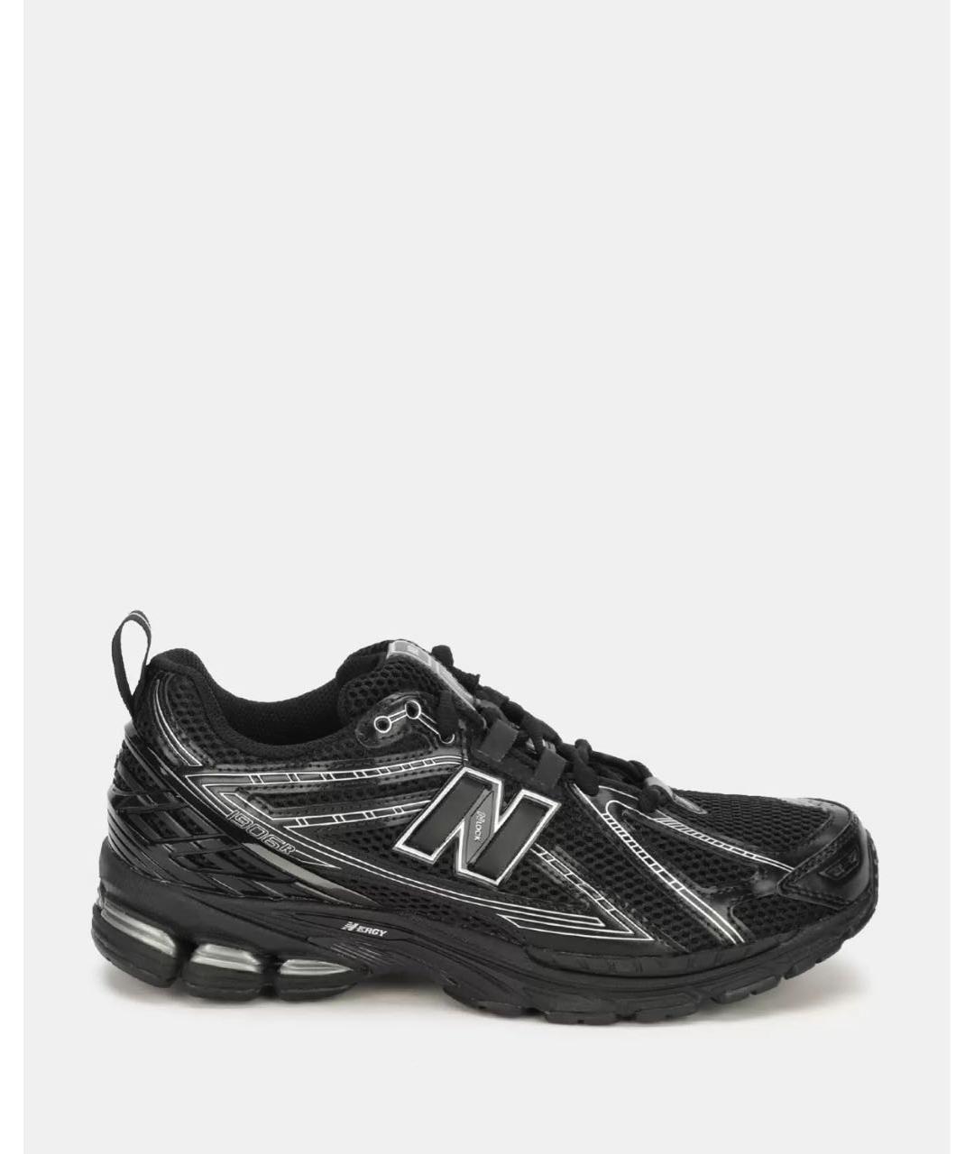 NEW BALANCE Черные кожаные высокие кроссовки / кеды, фото 5