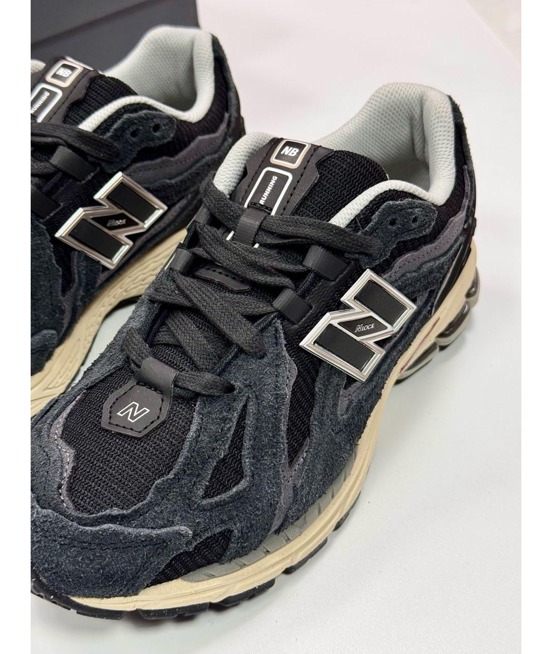 NEW BALANCE Черные замшевые кроссовки, фото 5