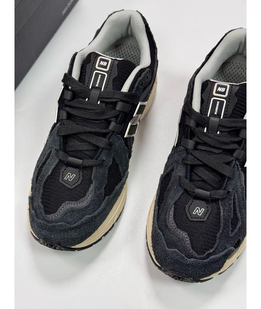NEW BALANCE Черные замшевые кроссовки, фото 4