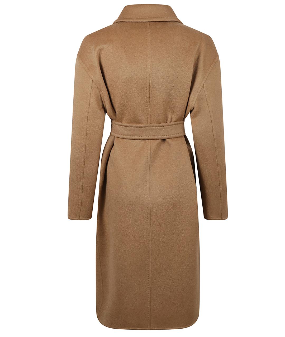 MAX MARA Коричневое кашемировое пальто, фото 2