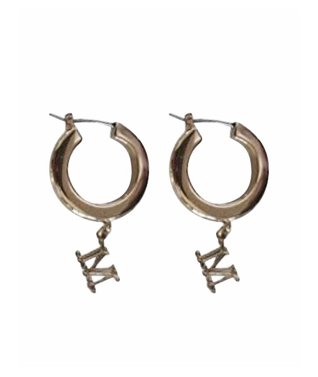 MAX MARA Золотые серьги, фото 2