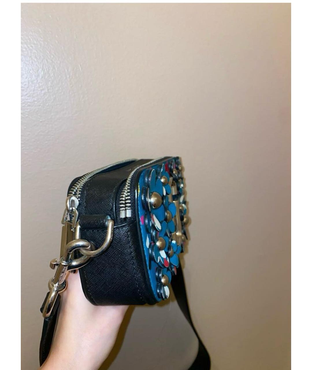 MARC JACOBS Синяя кожаная сумка через плечо, фото 2