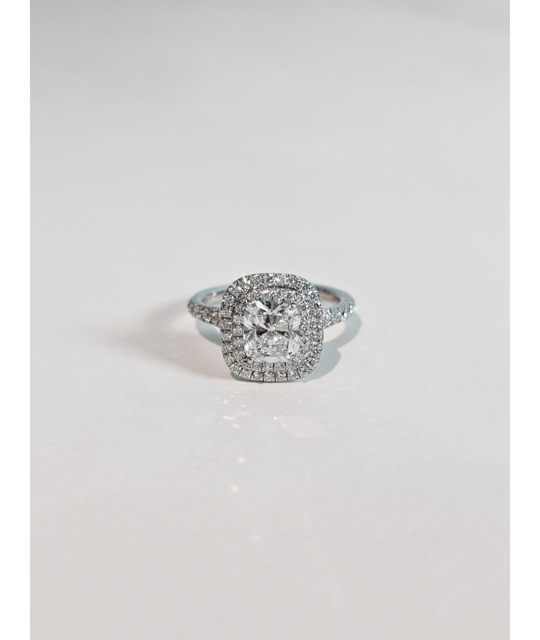 TIFFANY&CO Серебряное платиновое кольцо, фото 3
